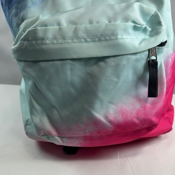 JanSport Blue and Pink Ombre Backpack - Picture 3 of 14